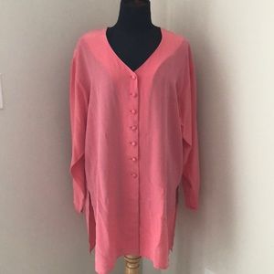 Diane Von Furstenberg 3/4 vintage blouse